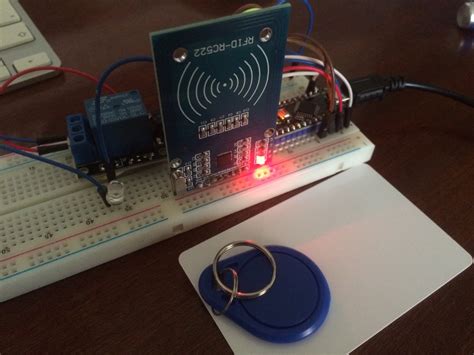 rfid reader to turn on different color lights|rfid flashing led light.